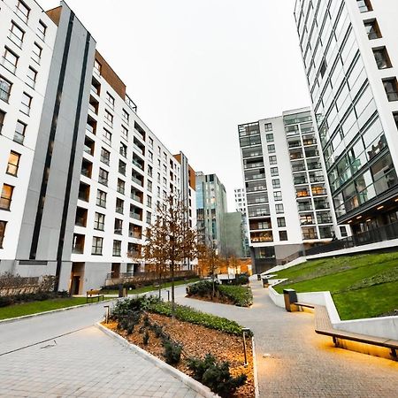 Grzybowska Luxury Apartment วอร์ซอ ภายนอก รูปภาพ
