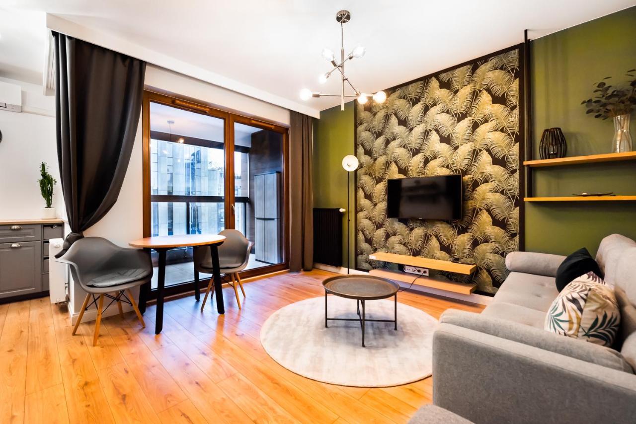 Grzybowska Luxury Apartment วอร์ซอ ภายนอก รูปภาพ